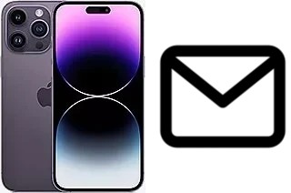 Richten Sie E-Mails auf dem Apple iPhone 14 Pro Max ein