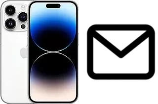 Richten Sie E-Mails auf dem Apple iPhone 14 Pro ein