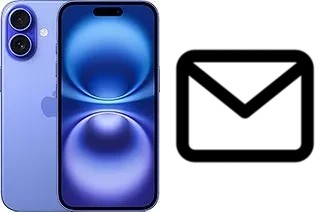 Richten Sie E-Mails auf dem Apple iPhone 16 ein