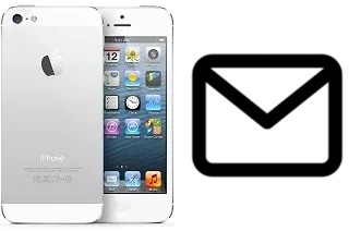 Richten Sie E-Mails auf dem Apple iPhone 5 ein