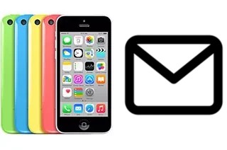 Richten Sie E-Mails auf dem Apple iPhone 5c ein