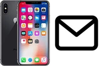 Richten Sie E-Mails auf dem Apple iPhone X ein