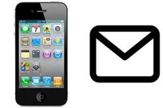 Richten Sie E-Mails auf dem Apple iPhone 4 CDMA ein