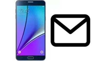 Richten Sie E-Mails auf dem Appletree Note 5 ein