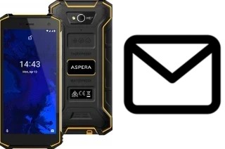 Richten Sie E-Mails auf dem Aspera R9 ein