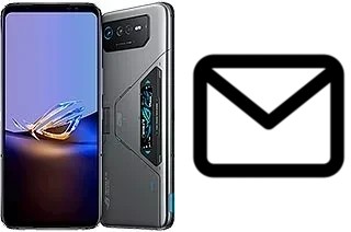 Richten Sie E-Mails auf dem Asus ROG Phone 6D Ultimate ein