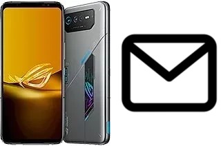 Richten Sie E-Mails auf dem Asus ROG Phone 6D ein