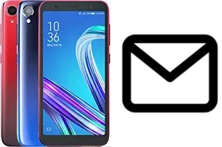 Richten Sie E-Mails auf dem Asus ZenFone Live (L2) ein