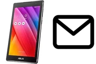 Richten Sie E-Mails auf dem Asus Zenpad C 7.0 Z170MG ein