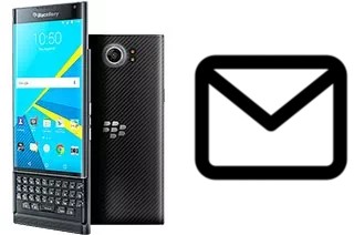 Richten Sie E-Mails auf dem BlackBerry Priv ein