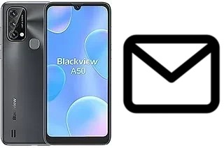 Richten Sie E-Mails auf dem Blackview A50 ein