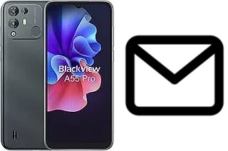 Richten Sie E-Mails auf dem Blackview A55 Pro ein