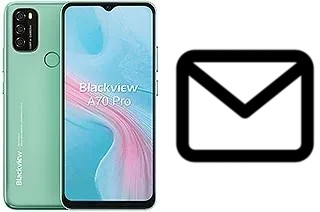 Richten Sie E-Mails auf dem Blackview A70 Pro ein