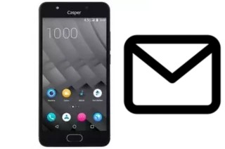 Richten Sie E-Mails auf dem Casper Via M2 ein