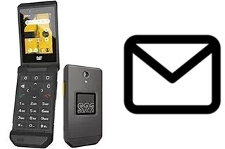 Richten Sie E-Mails auf dem Cat S22 Flip ein