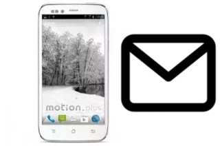 Richten Sie E-Mails auf dem CCE Motion Plus SK504 ein