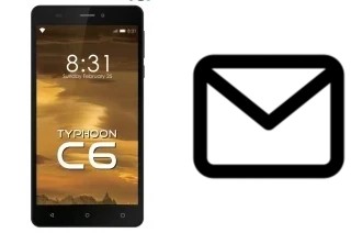 Richten Sie E-Mails auf dem Cloud Mobile Typhoon C6 ein