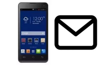 Richten Sie E-Mails auf dem Colors Mobile X40 plus ein