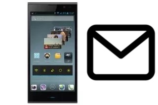 Richten Sie E-Mails auf dem ConCorde Smartphone 5005 NFC ein