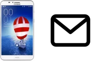 Richten Sie E-Mails auf dem Coolpad Halo ein