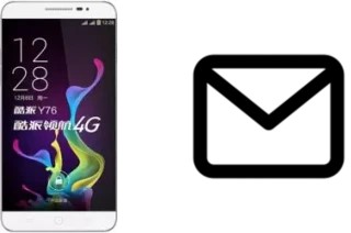 Richten Sie E-Mails auf dem Coolpad Y76 ein