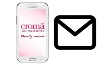 Richten Sie E-Mails auf dem Croma CRCB2094 ein