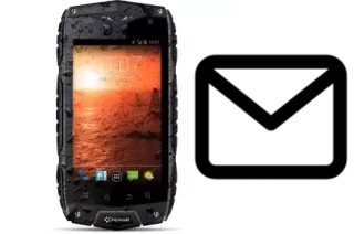 Richten Sie E-Mails auf dem CROSSCALL Crosscall Odyssey Plus ein