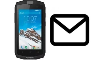 Richten Sie E-Mails auf dem CROSSCALL Crosscall Trekker-M1 ein