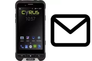 Richten Sie E-Mails auf dem Cyrus CS35 ein