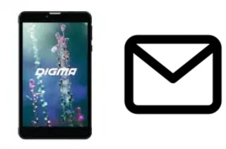 Richten Sie E-Mails auf dem Digma Citi 7586 3G ein