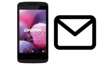 Richten Sie E-Mails auf dem Digma Linx A401 3G ein