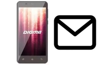 Richten Sie E-Mails auf dem Digma Linx A500 3G ein