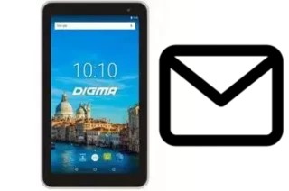 Richten Sie E-Mails auf dem Digma Optima 7017N 3G ein