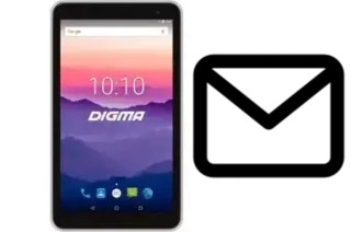 Richten Sie E-Mails auf dem Digma Optima 7018N 4G ein