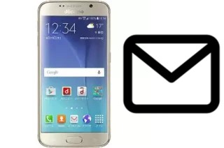 Richten Sie E-Mails auf dem DoCoMo SC-05G ein