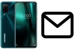 Richten Sie E-Mails auf dem Doogee N20 Pro ein