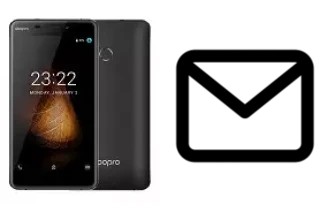 Richten Sie E-Mails auf dem Doopro C1 ein