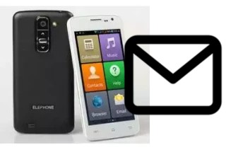 Richten Sie E-Mails auf dem Elephone G3 ein