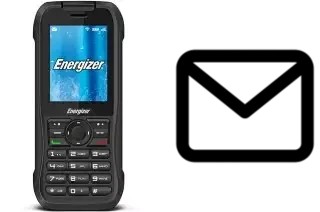 Richten Sie E-Mails auf dem Energizer Hardcase H240S ein