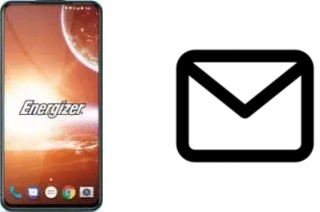 Richten Sie E-Mails auf dem Energizer Power Max P18K Pop ein