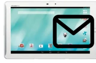 Richten Sie E-Mails auf dem Fujitsu Arrows Tab F-02F ein