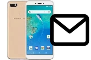 Richten Sie E-Mails auf dem General Mobile GM 8 Go ein