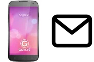 Richten Sie E-Mails auf dem Gigabyte GSmart Saga S3 ein