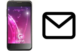 Richten Sie E-Mails auf dem Gigabyte GSmart Simba SX1 ein