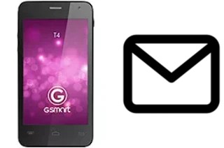 Richten Sie E-Mails auf dem Gigabyte GSmart T4 ein