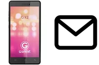 Richten Sie E-Mails auf dem Gigabyte GSmart GX2 ein