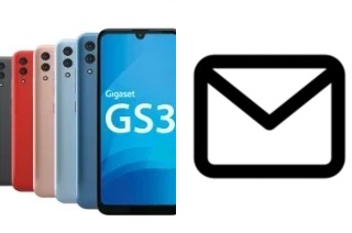 Richten Sie E-Mails auf dem Gigaset GS3 ein