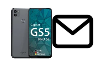 Richten Sie E-Mails auf dem Gigaset GS5 PRO SE ein