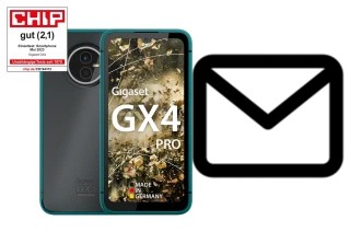 Richten Sie E-Mails auf dem Gigaset GX4 PRO ein