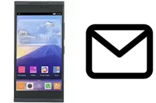 Richten Sie E-Mails auf dem Gionee Gpad G5 ein